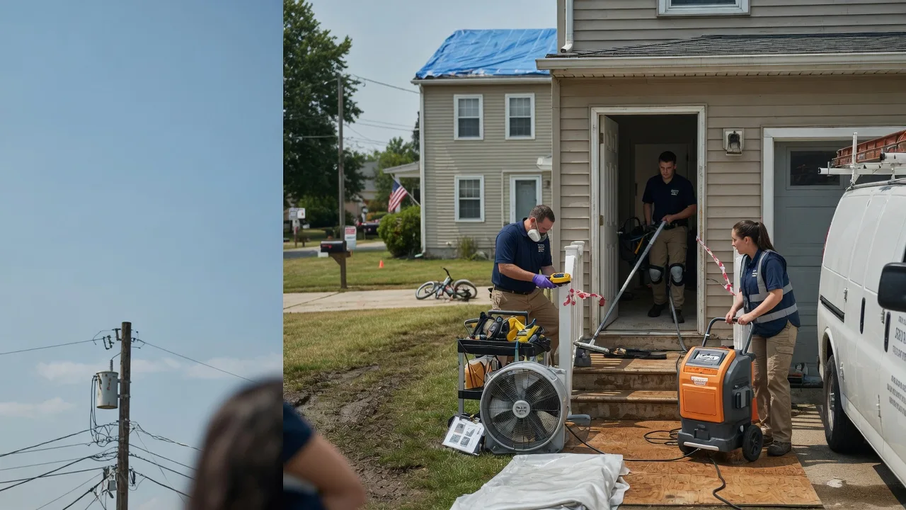 Water Damage Repair in South Fork, PA near me